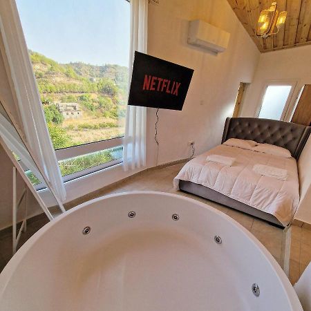 Aprosmeno Jacuzzi House 4 Apartment Agros Luaran gambar